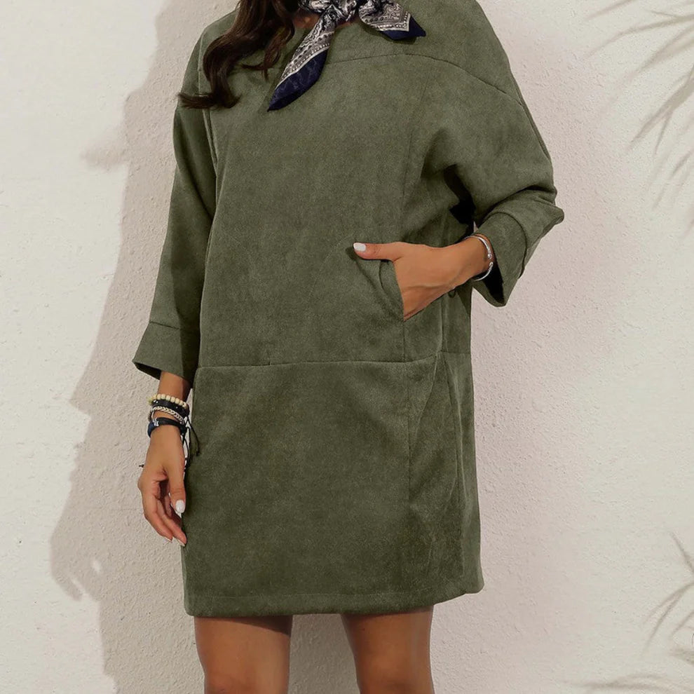 Alma | Fløjls Tunika til Kvinder