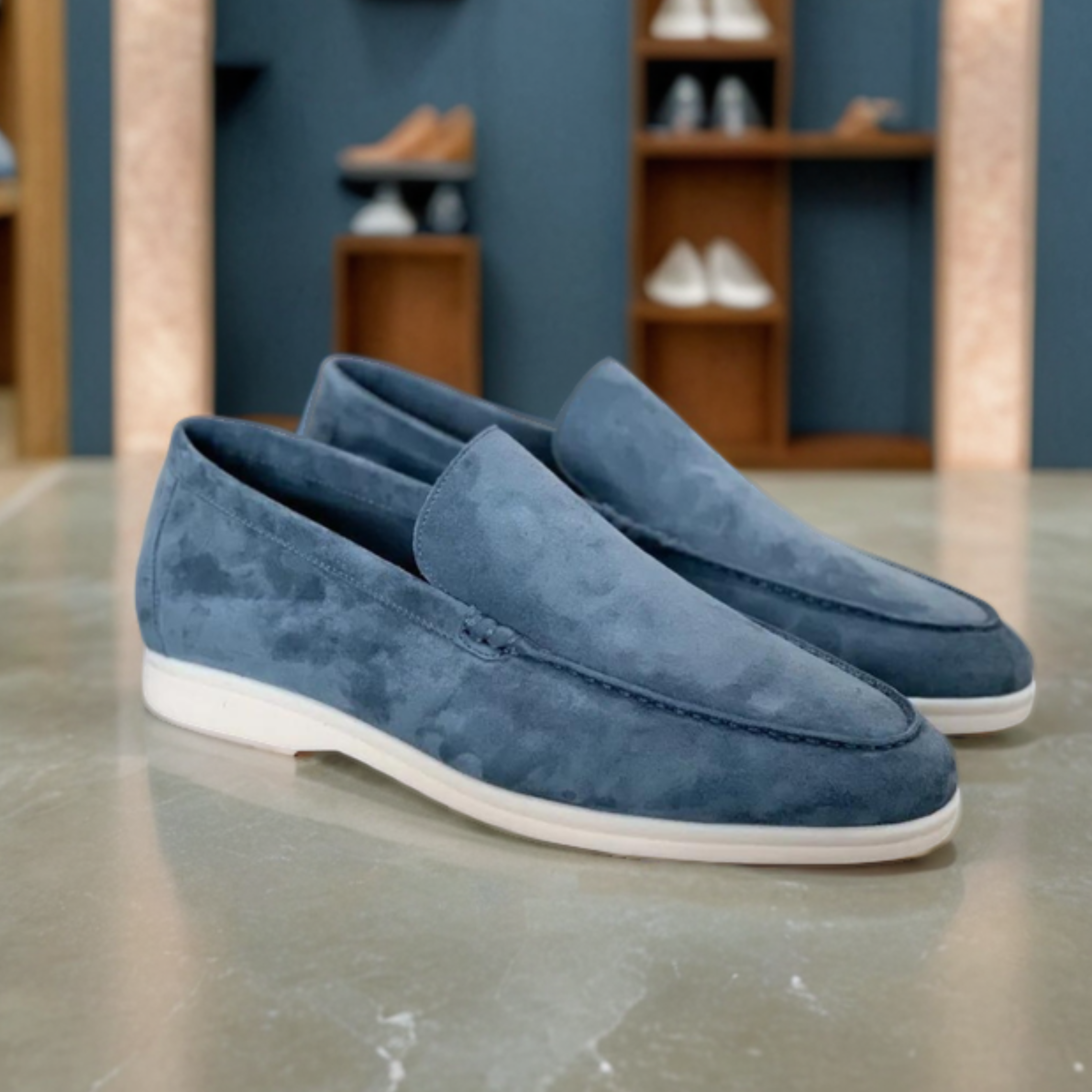 Sofistikeret Suede Elegance Loafers til Hverdag