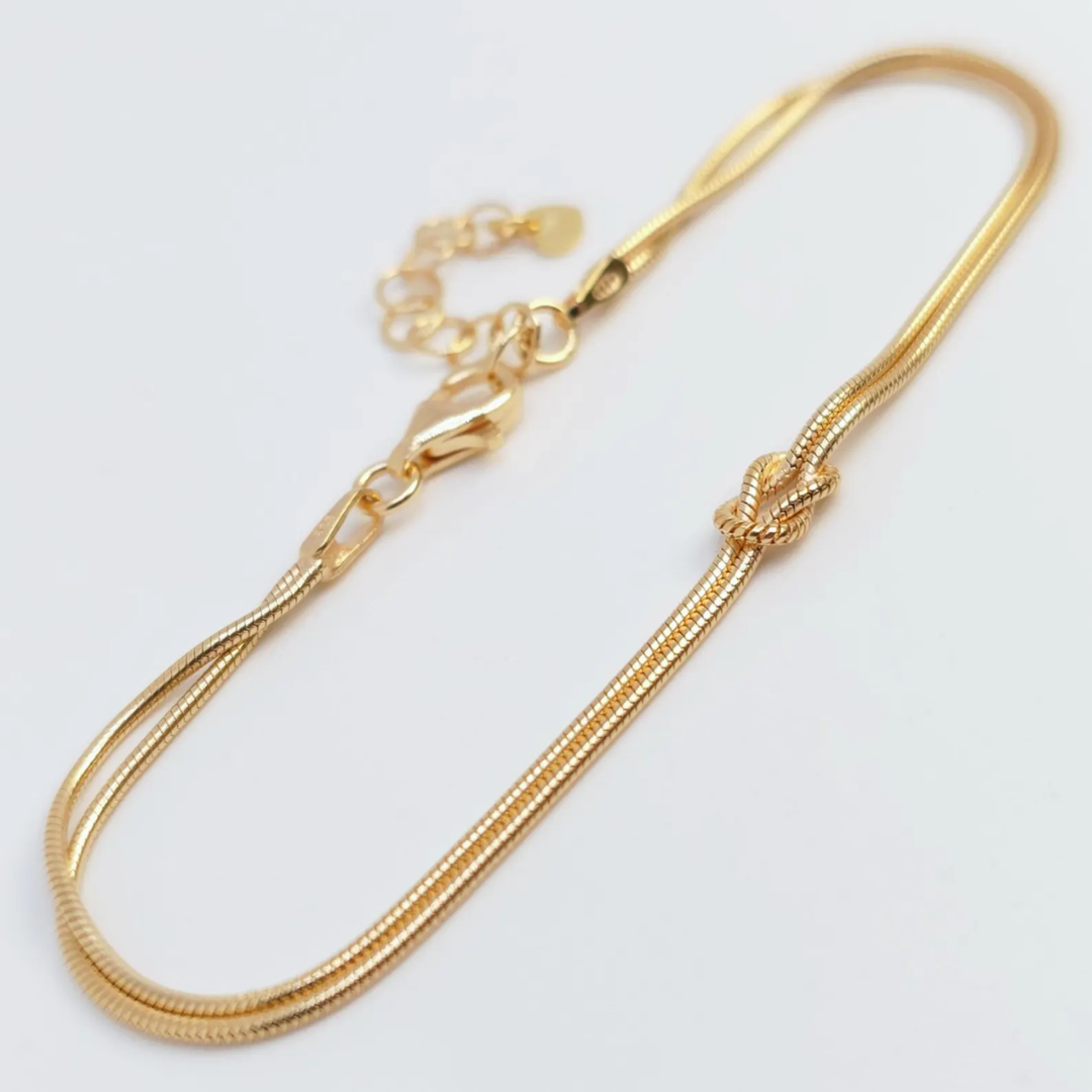 Eternal Knot Armbånd | Støt Brystkræft (1+1 GRATIS)