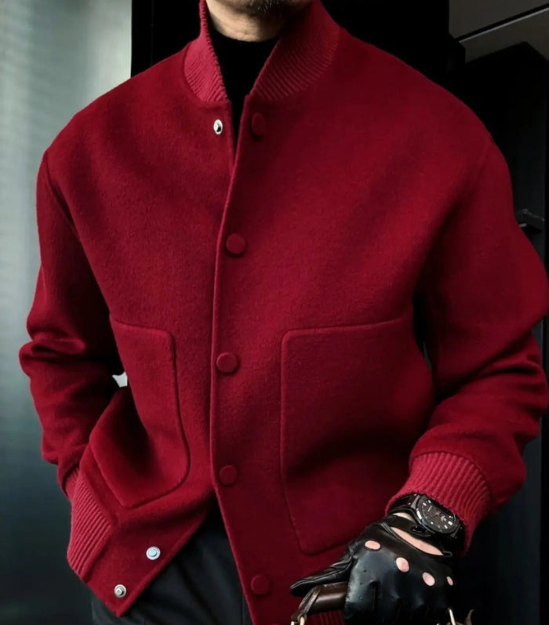 Vestiri™ | Elegant Knaplukket Jakke