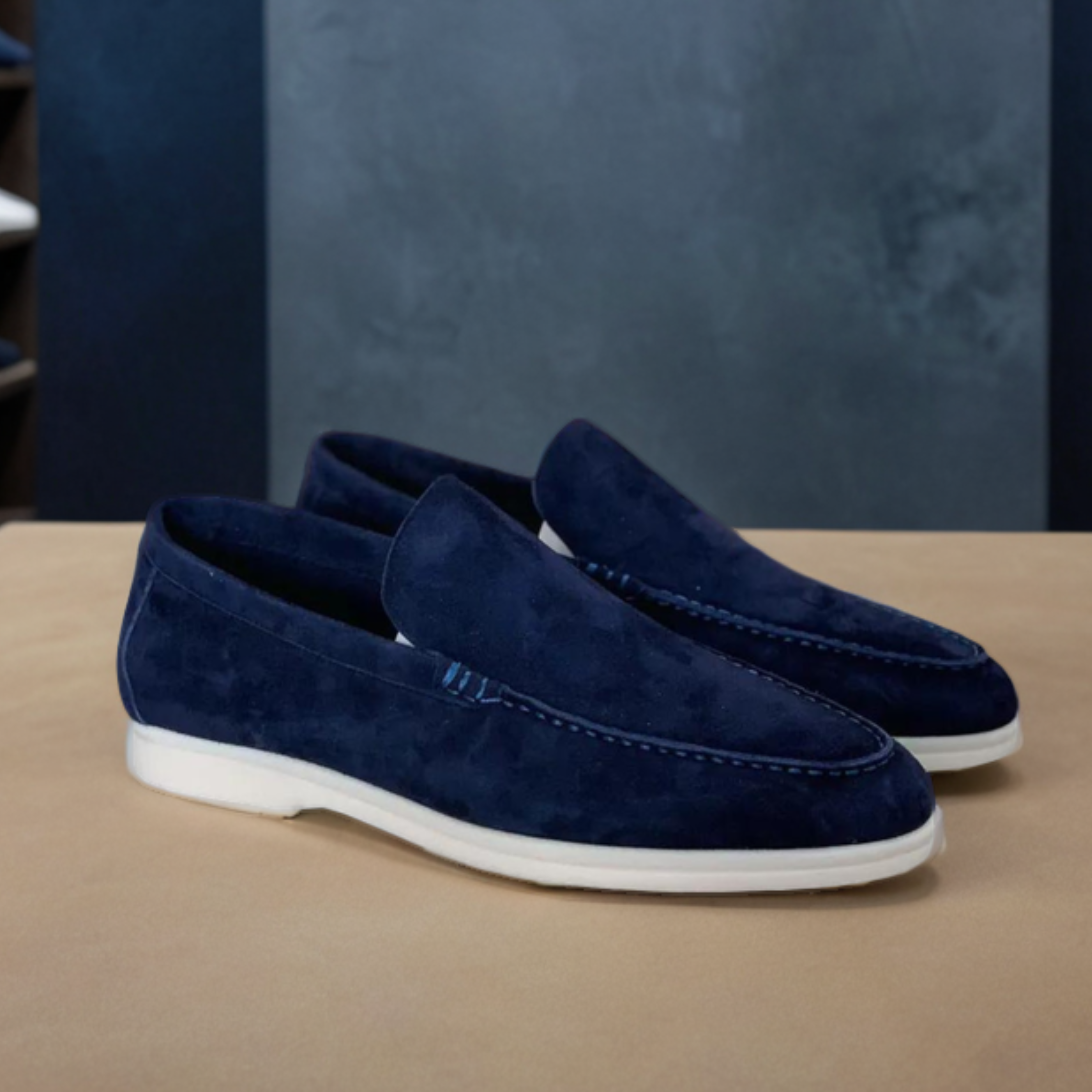 Sofistikeret Suede Elegance Loafers til Hverdag