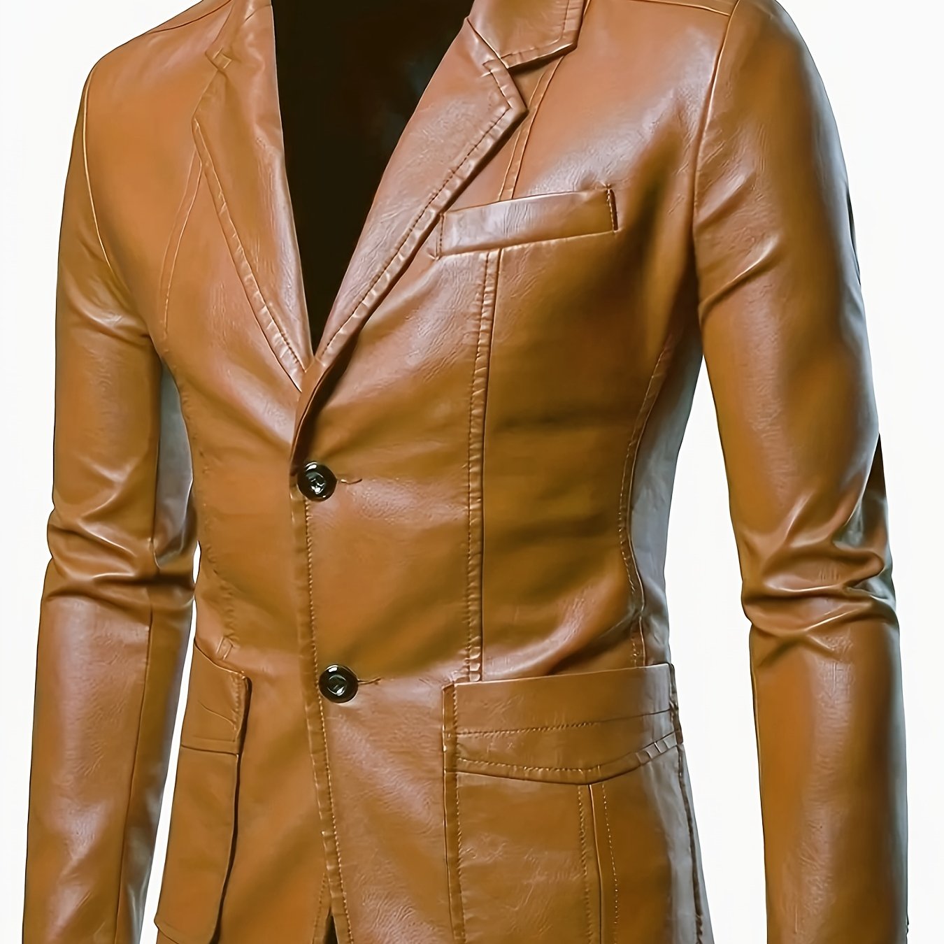 Elegant jakke med lomme