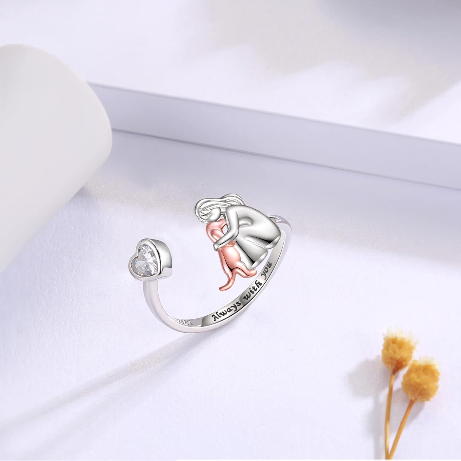 Justerbar ring - 'Always in My Heart'