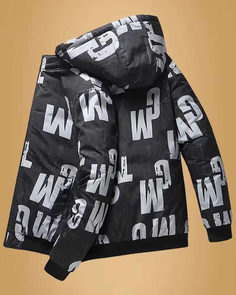 Kristian™ – Vendbar Vinterjakke med Aftagelig Hætte