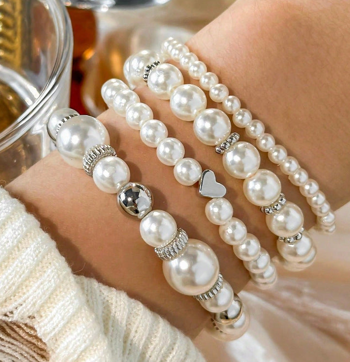 Pearl Harmony Armbånd | Sammen mod Brystkræft (1+1 GRATIS)