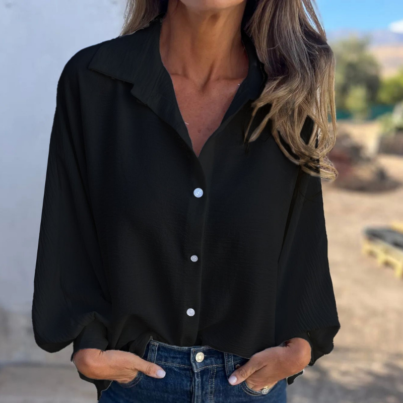 Hollynn | Elegant Bluse med Knapper