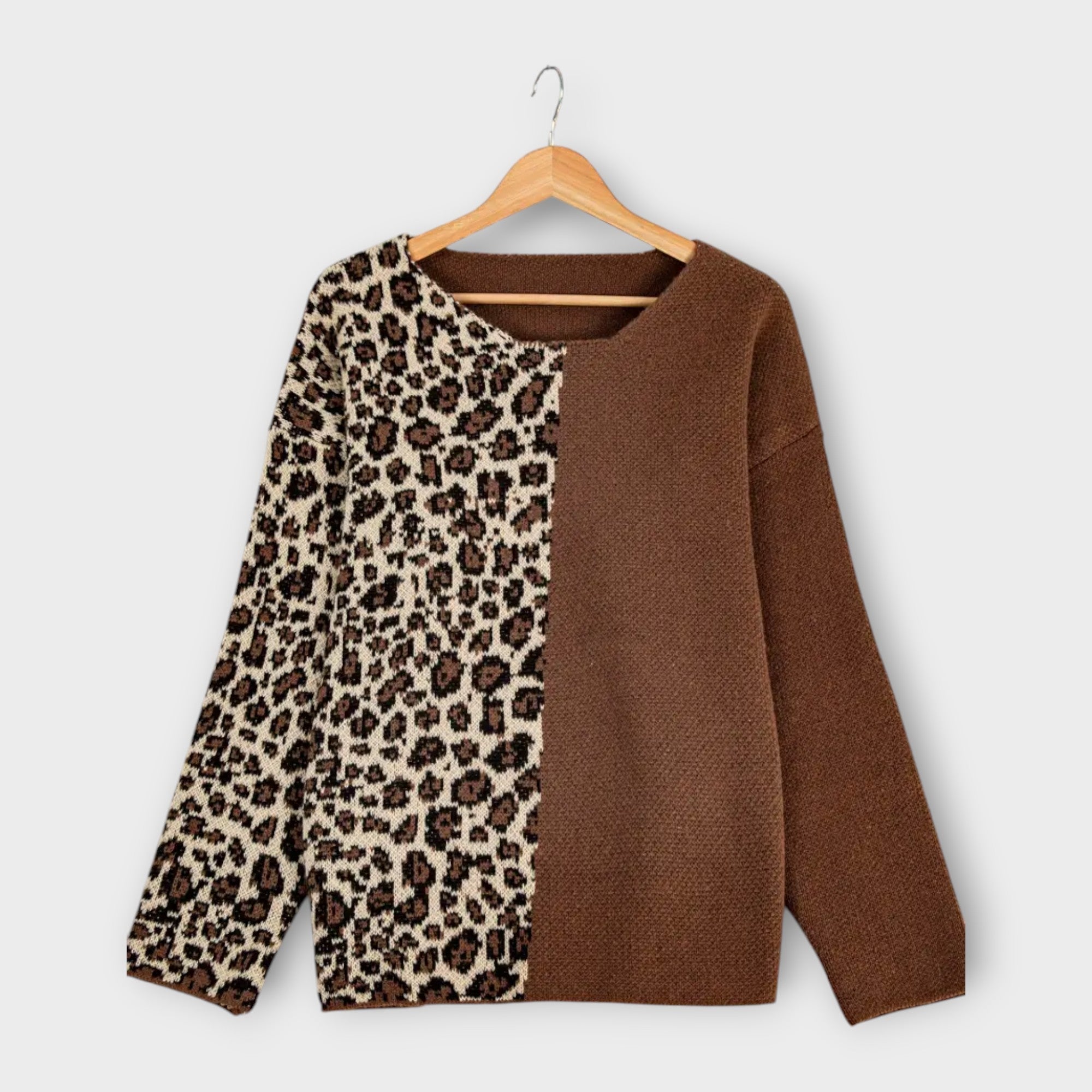 Loris™ - Lækkert sweatshirt med leoparddesign