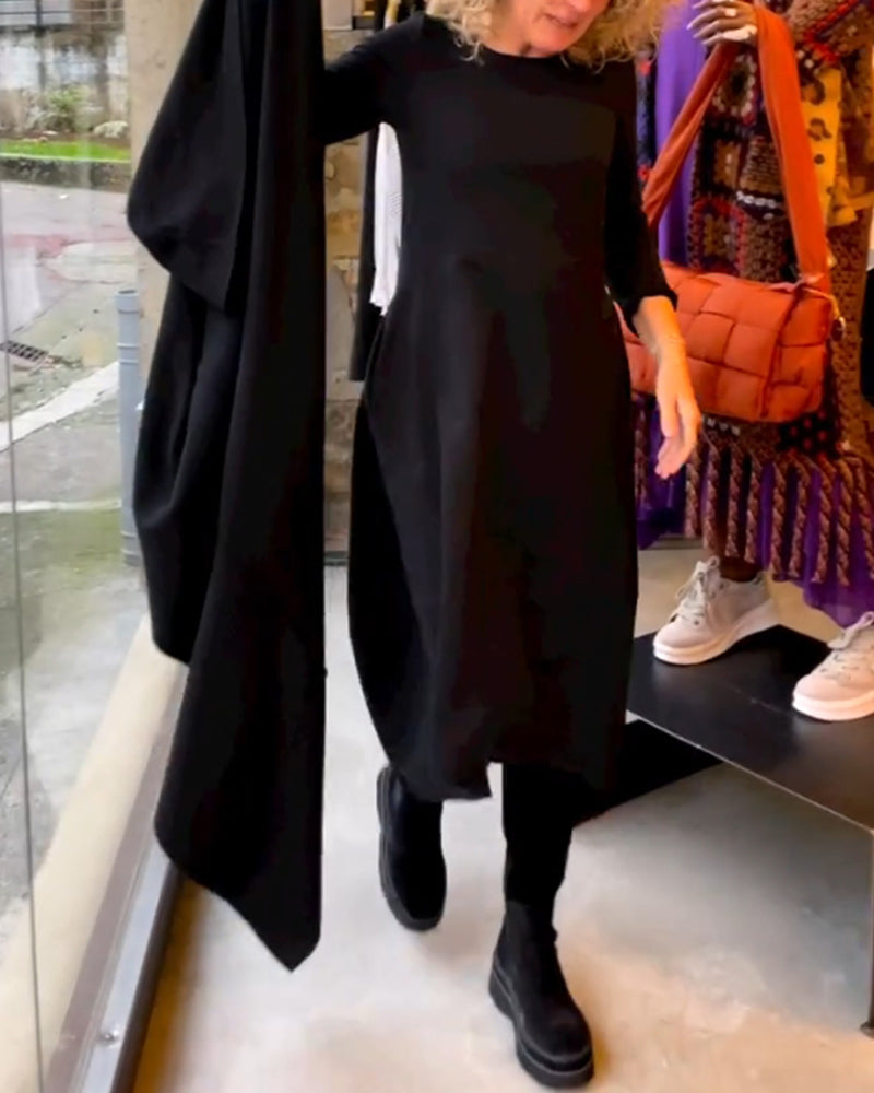 Jenna | Midikjole med Lommer