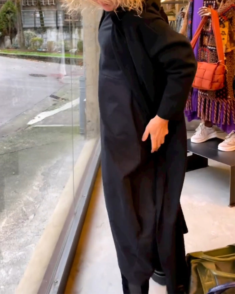 Jenna | Midikjole med Lommer