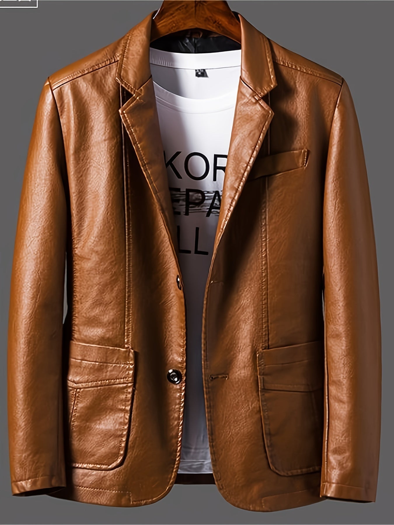 Elegant jakke med lomme