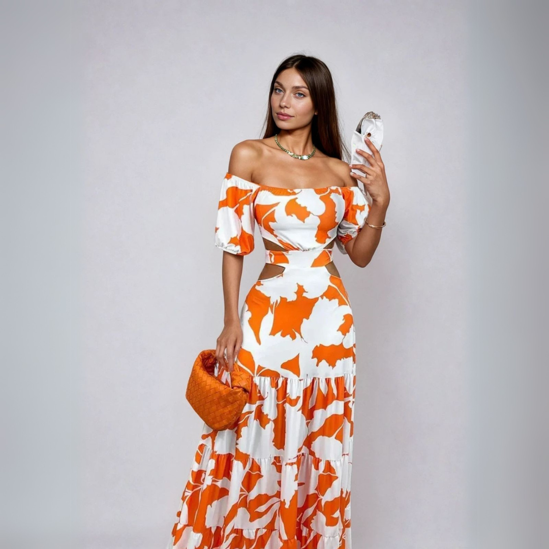 Stella™ - Tætsiddende Kjole Håndlavet