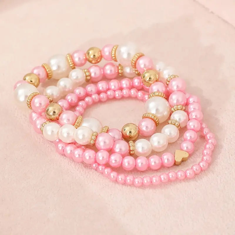 Pearl Harmony Armbånd | Sammen mod Brystkræft (1+1 GRATIS)