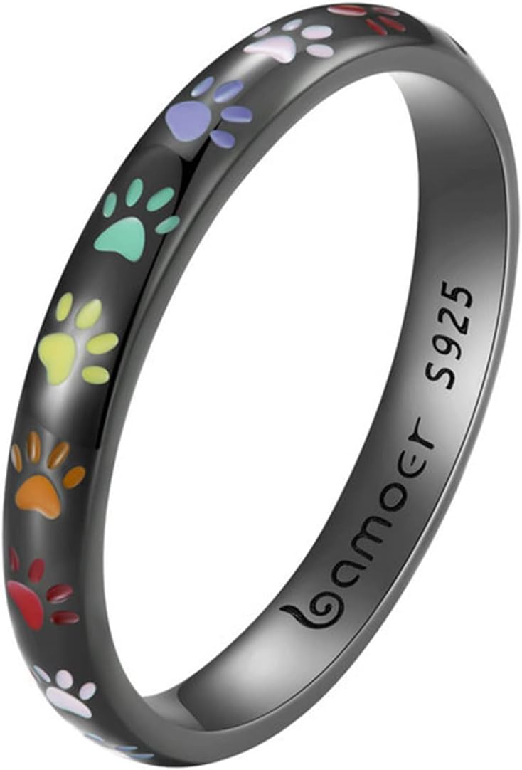 Sterling sølvring med poteformet design