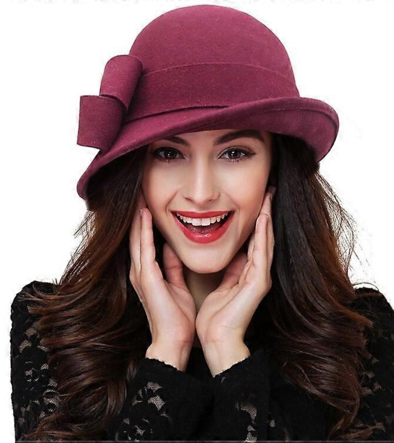 Clara | Retro-hat med sidebånd (1+1 Gratis)