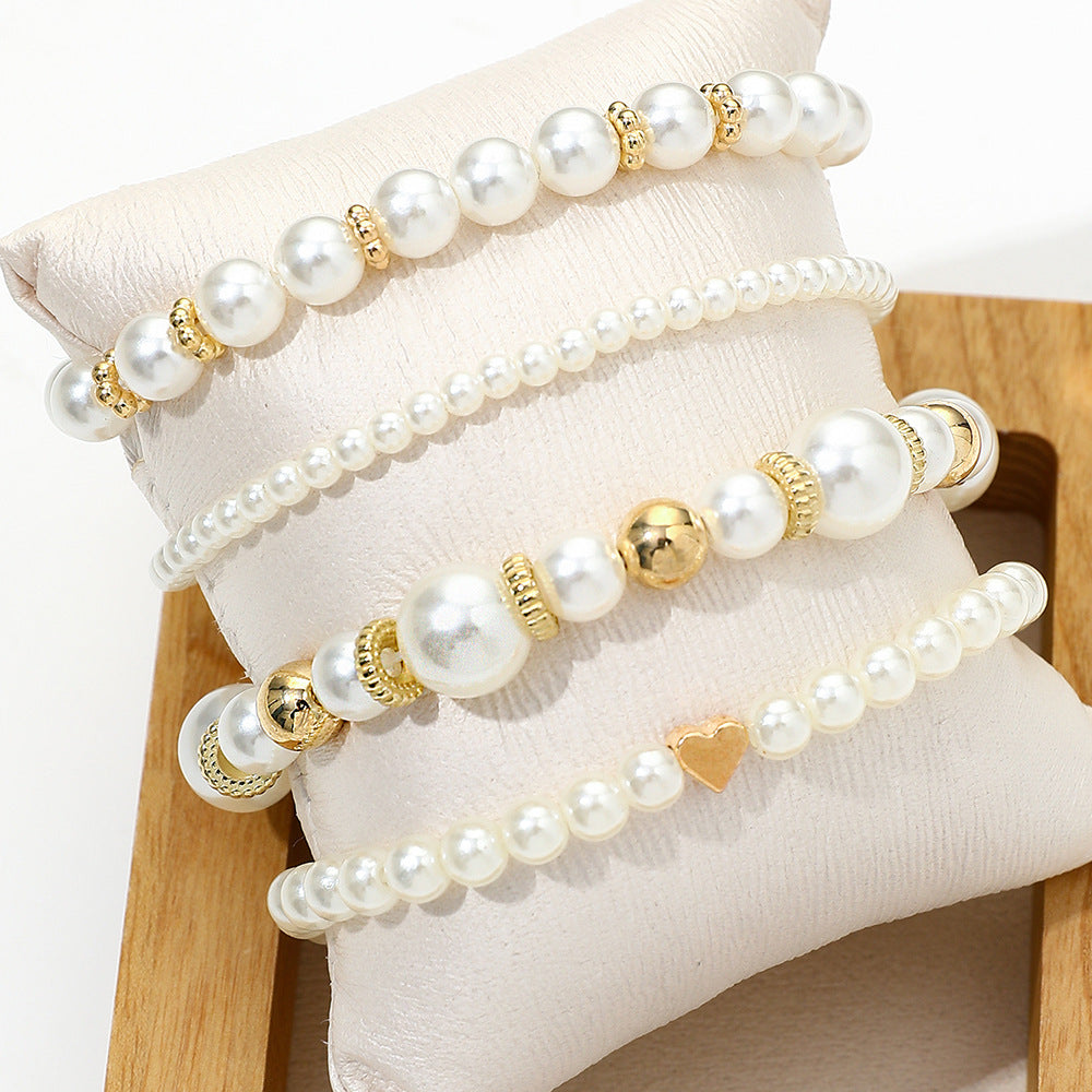 Pearl Harmony Armbånd | Sammen mod Brystkræft (1+1 GRATIS)