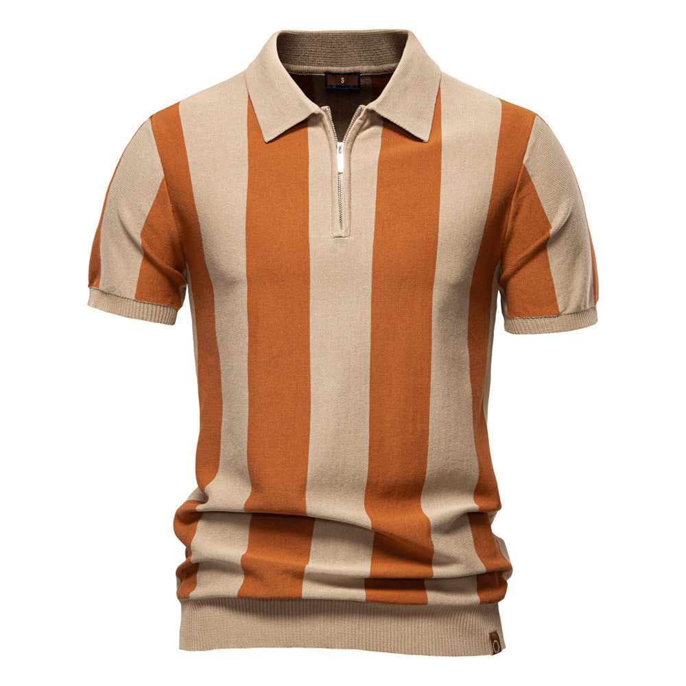 Christoffer™ - Stilfuld zip-polo