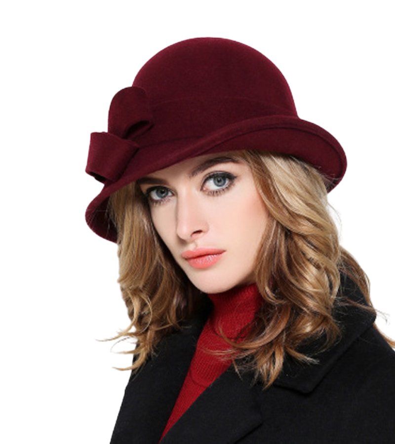 Clara | Retro-hat med sidebånd (1+1 Gratis)