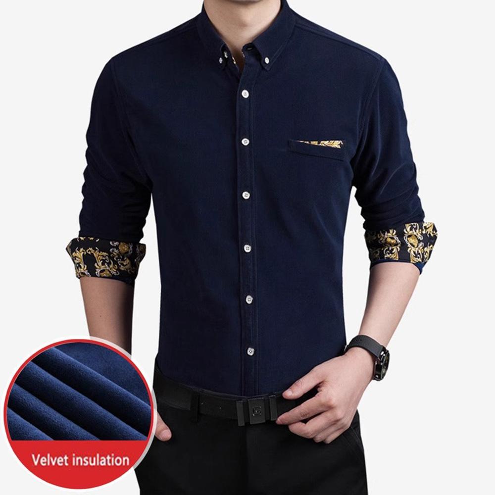 Adrien – Elegant Termo-Cordskjorte