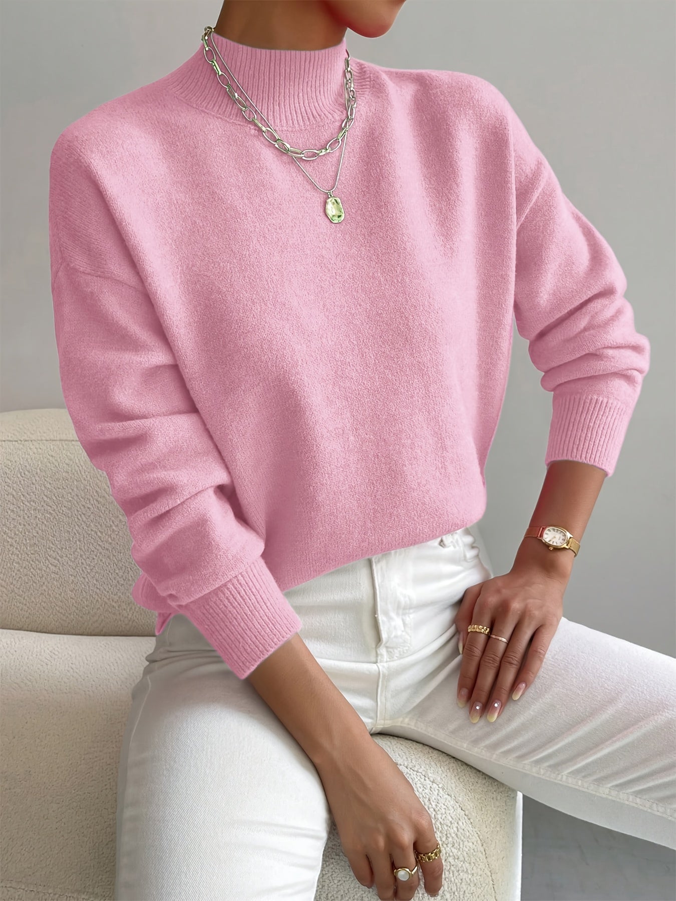 Marilena | Elegant Rullekrave Sweater